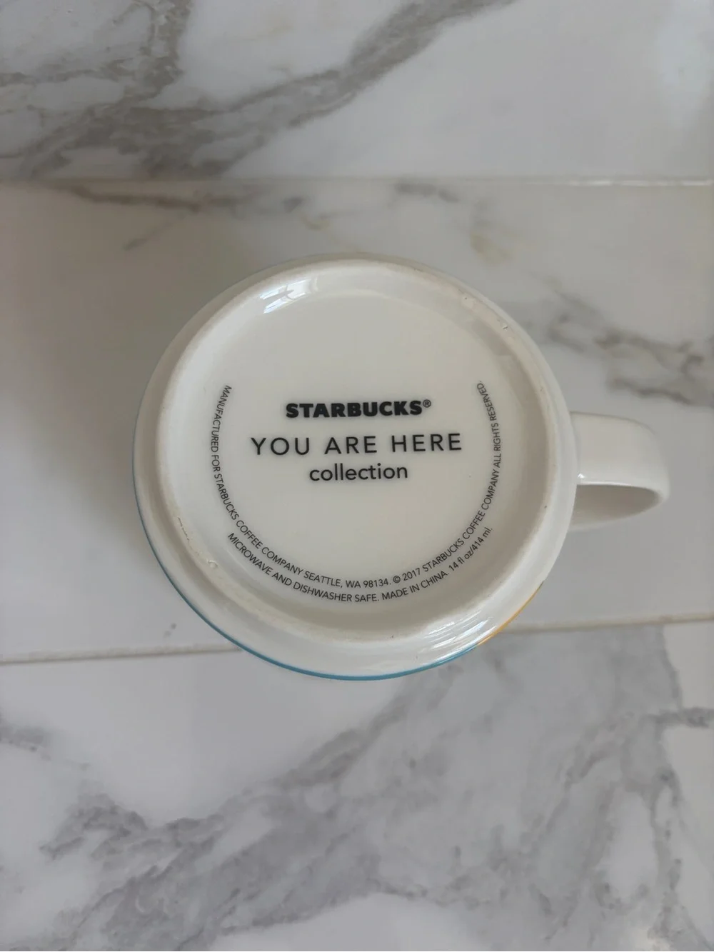 Starbucks Sanya China You Are Here Mug - Picture 5 of 5